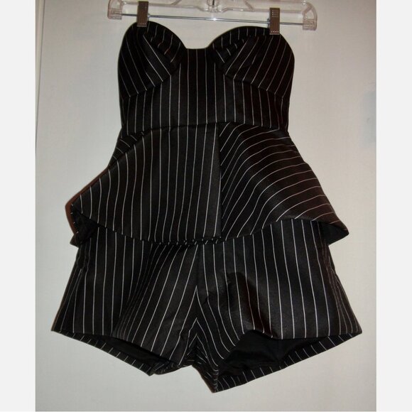 Finders Keepers Revelation Bustier Playsuit Romper